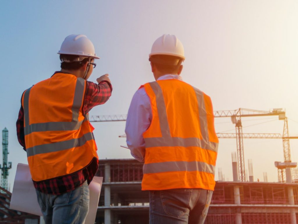 Segurança do Trabalho na obra 